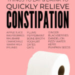 How To Relieve Constipation Quickly