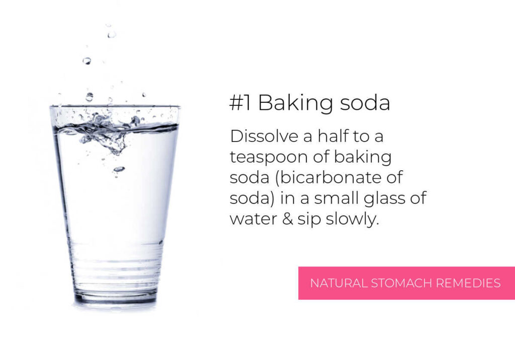 Natural Stomach Remedies - Baking Soda