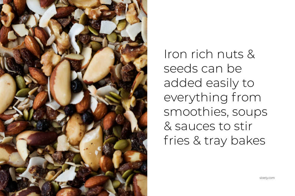 Iron Rich Nuts And Seeds