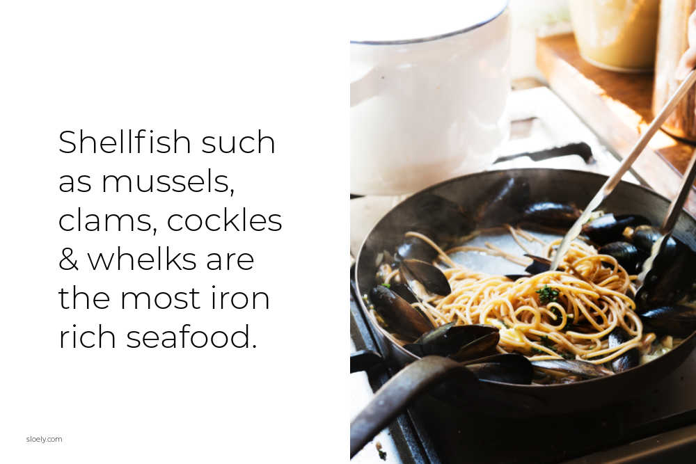 Iron Rich Seafood