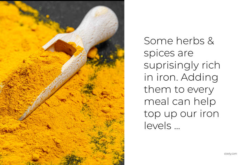 Iron Rich Spices And Herbs