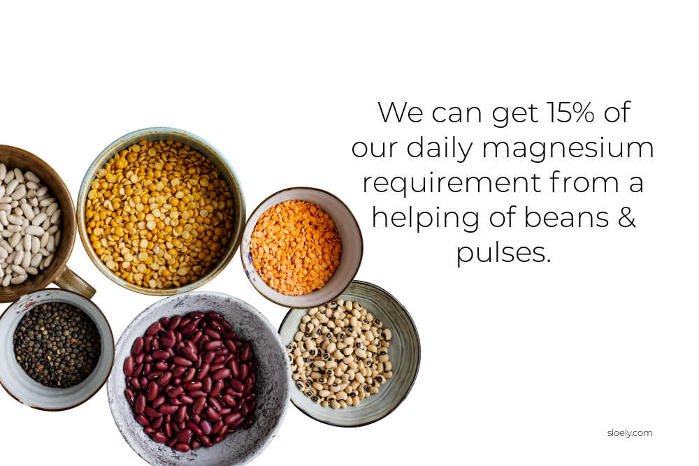 Many Beans & Pulses Are Magnesium Rich Food