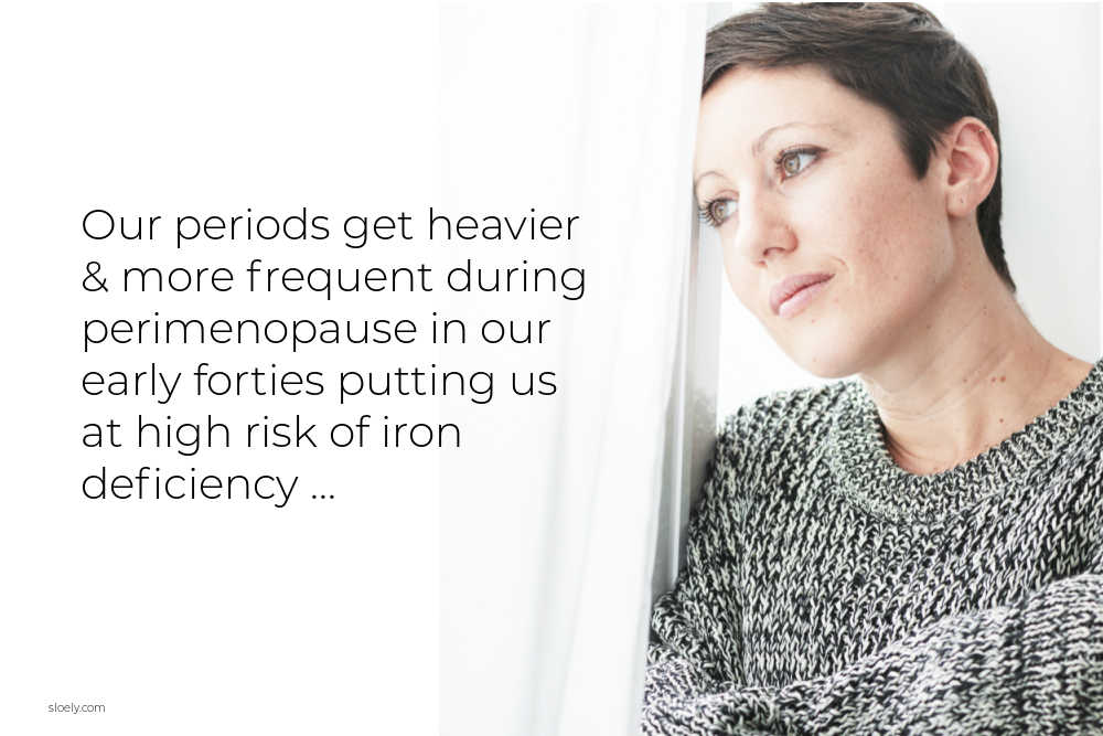 Perimenopause And Iron Deficiency