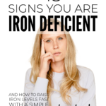 Iron Deficiency Symptoms & Iron Rich Food