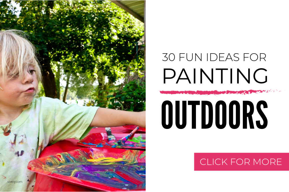 Painting Outdoors With Kids Guide