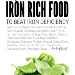 Iron Rich Food For Iron Deficiency