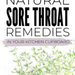 Natural Sore Throat Remedies