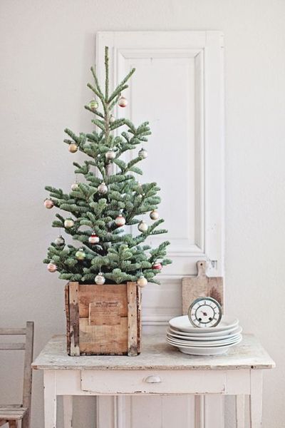 Short Christmas Tree For Small Space