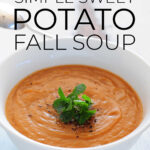 Simple Sweet Potato Fall Soup