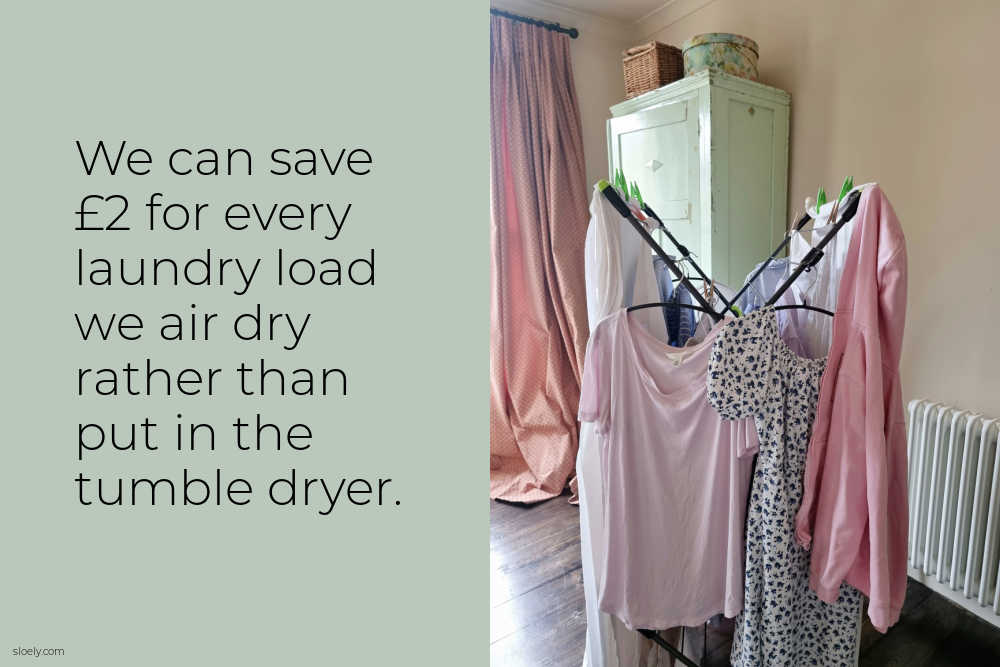 Air Drying Laundry To Save Money