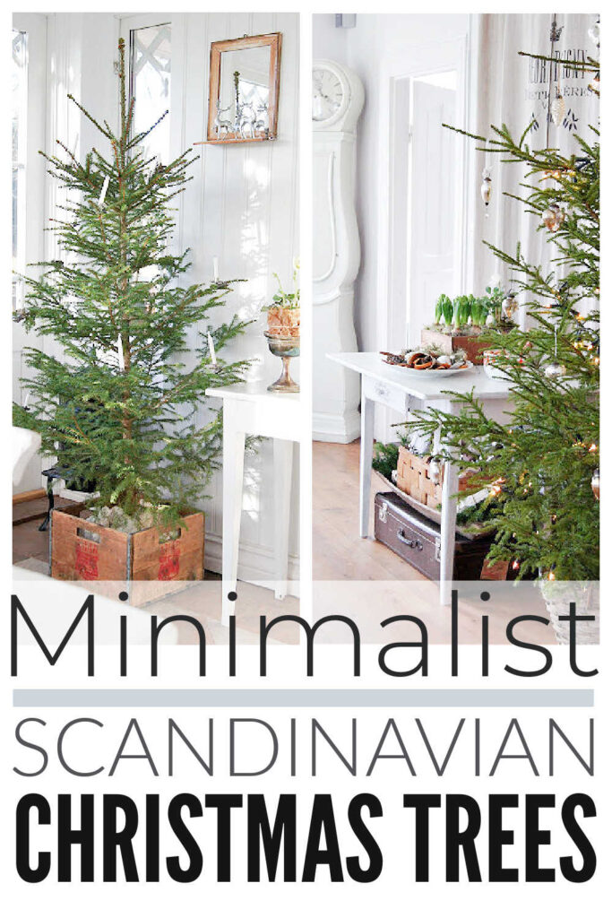 Minimalist Scandinavian Christmas Trees