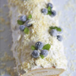 Christmas Desserts - White Chocolate Roulade