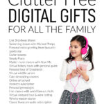 Clutter Free Digital Christmas Gift Guide
