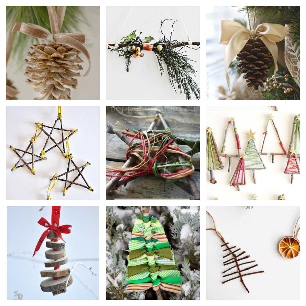 Free Natural Christmas Decorations