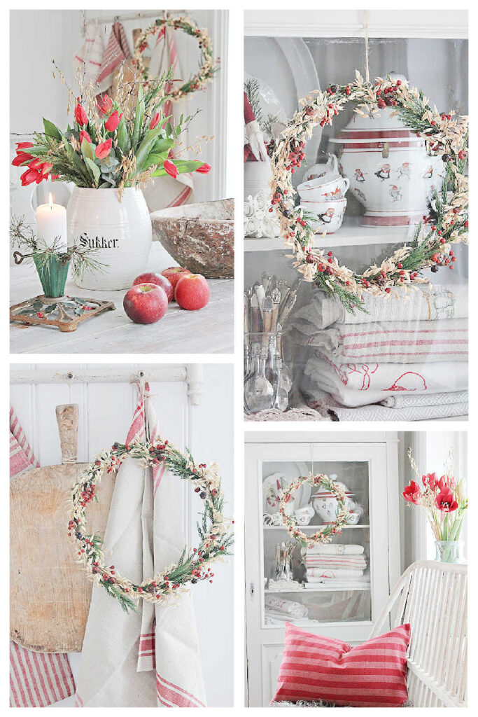Scandinavian Style Christmas Wreaths