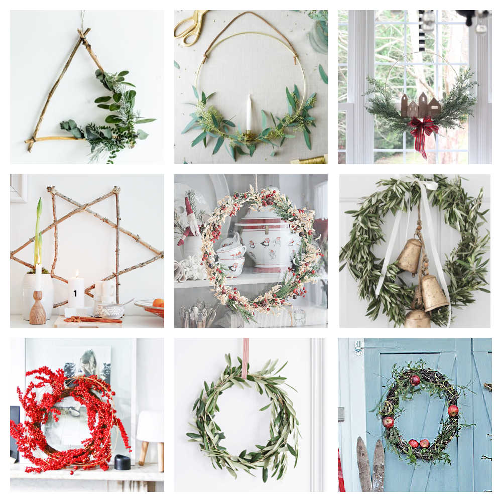 homemade christmas wreaths