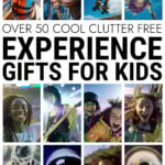 Collage of kids enjoying experience activities