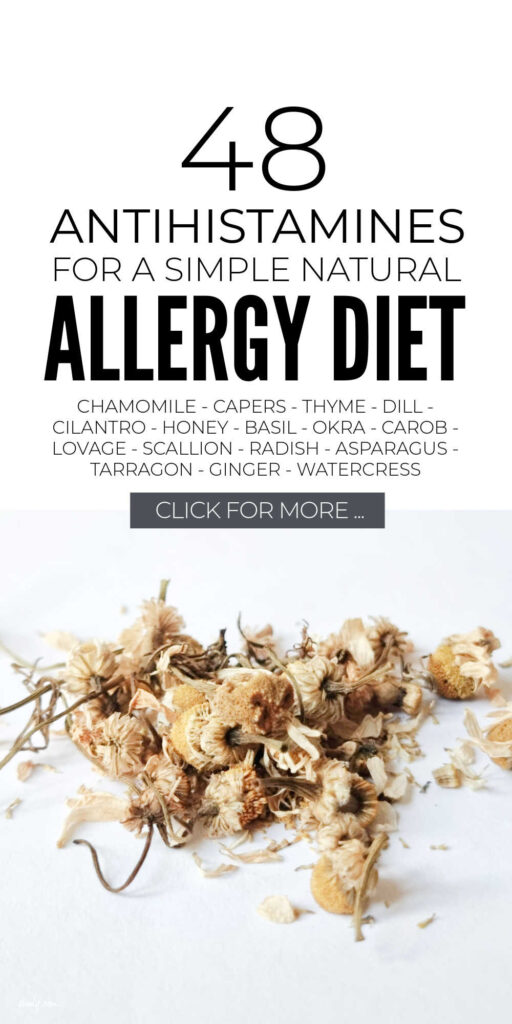 Allergy Diet With Natural Antihistamines