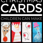 Fun Easy Christmas Cards Children Can Make