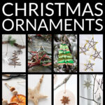 Natural & Upcycled Homemade Christmas Ornaments