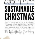 Sustainable Christmas Guide With Eco Friendly, Zero Waste Tips