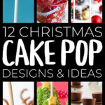 Christmas Cake Pop Designs
