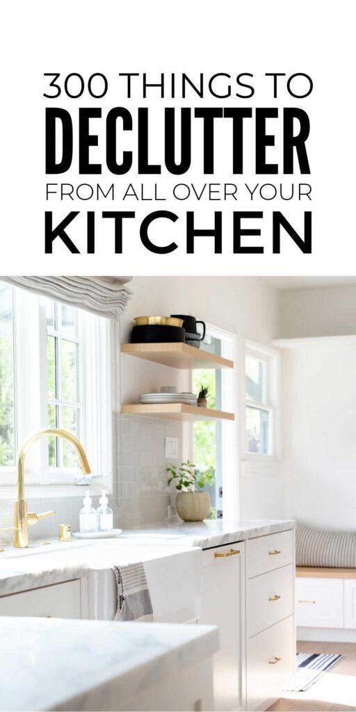 How To Declutter Kitchen Counters And Cabinets Easily