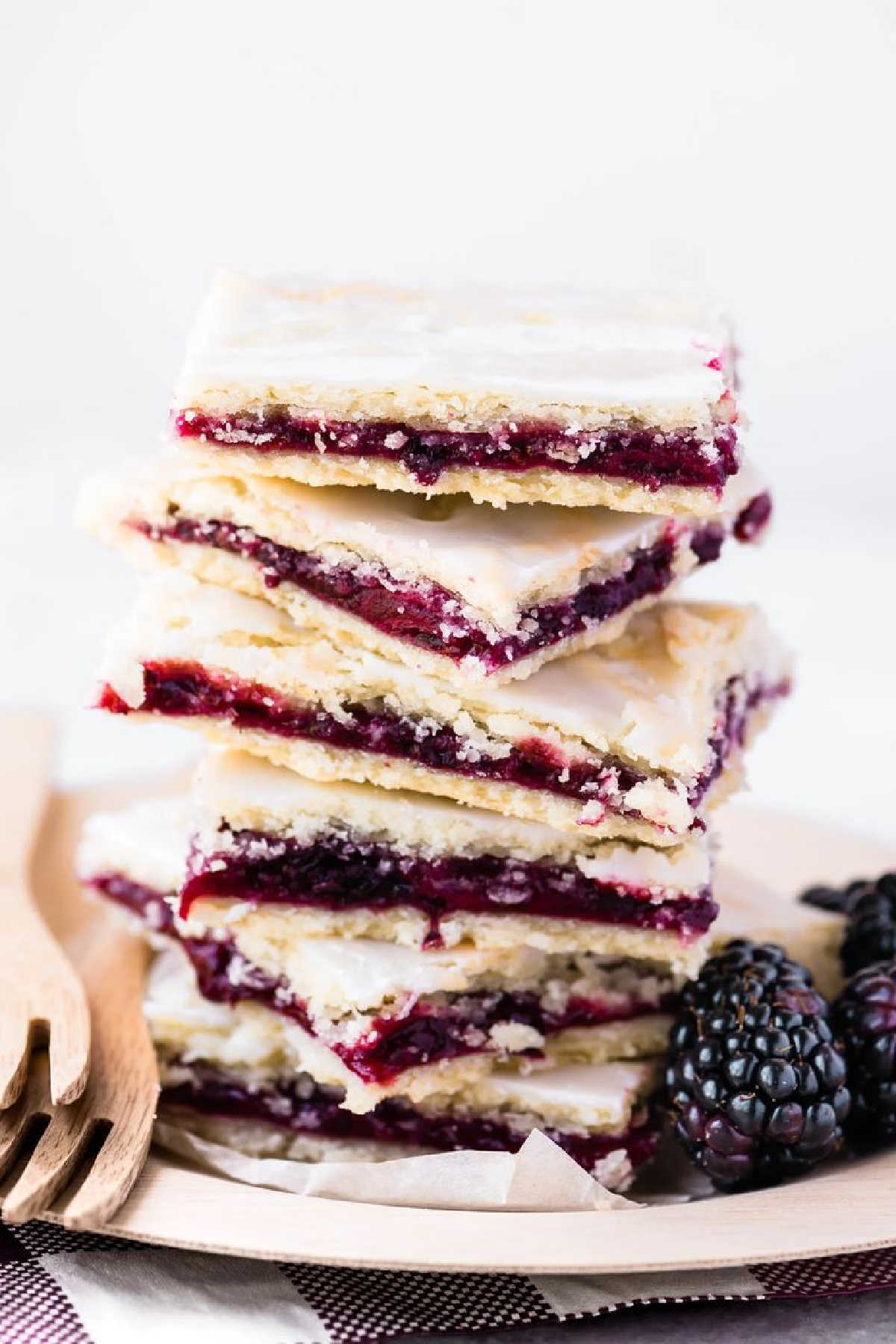 Blackberry Pie Slab Bars