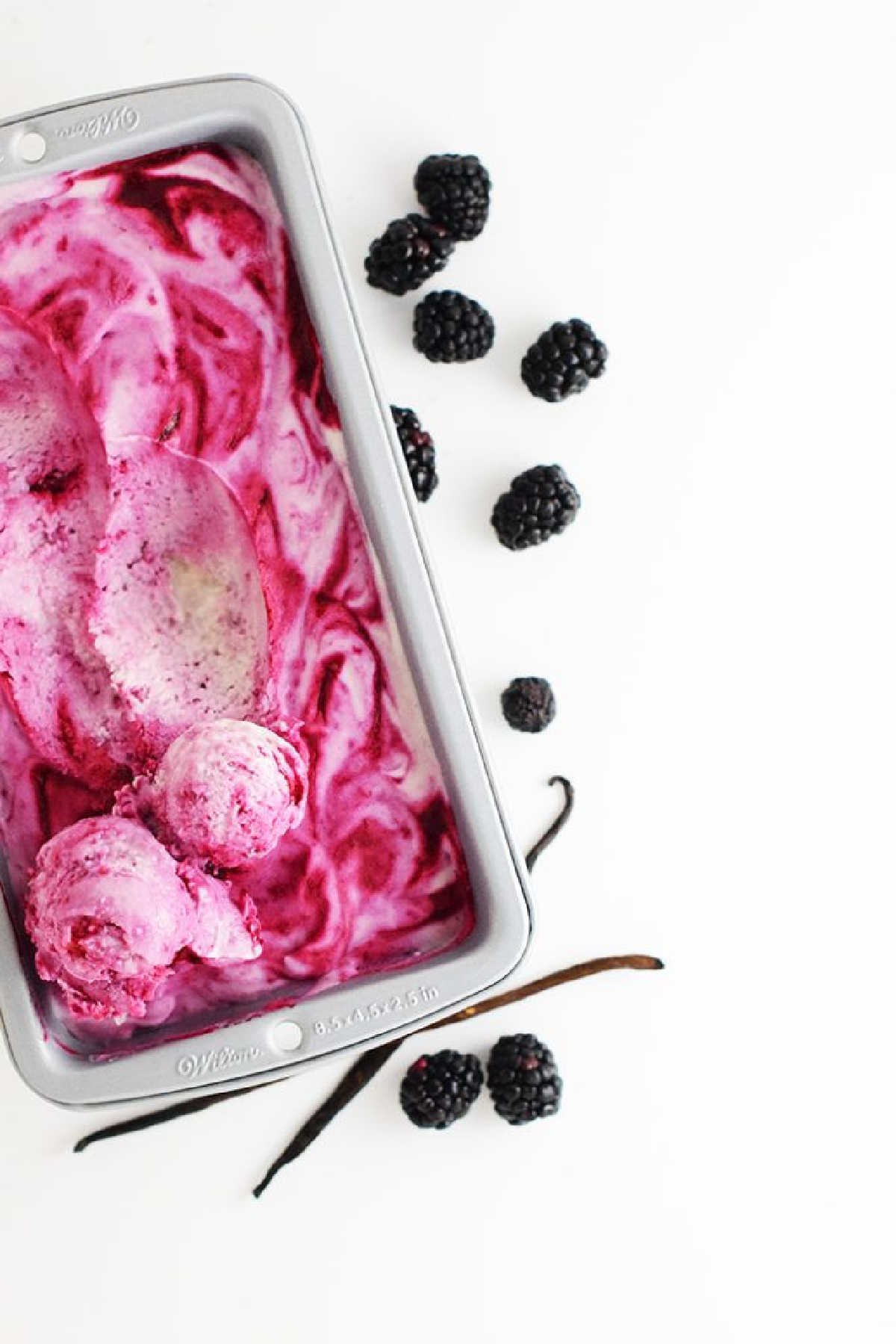 Blackberry Icecream