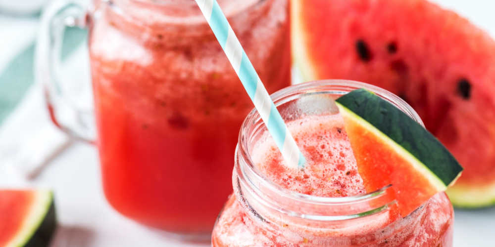 Best Sore Throat Drinks - Water Melon Juice