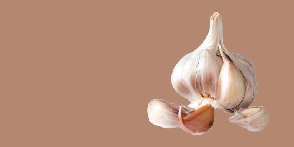 Garlic as a natural UTI remedy.