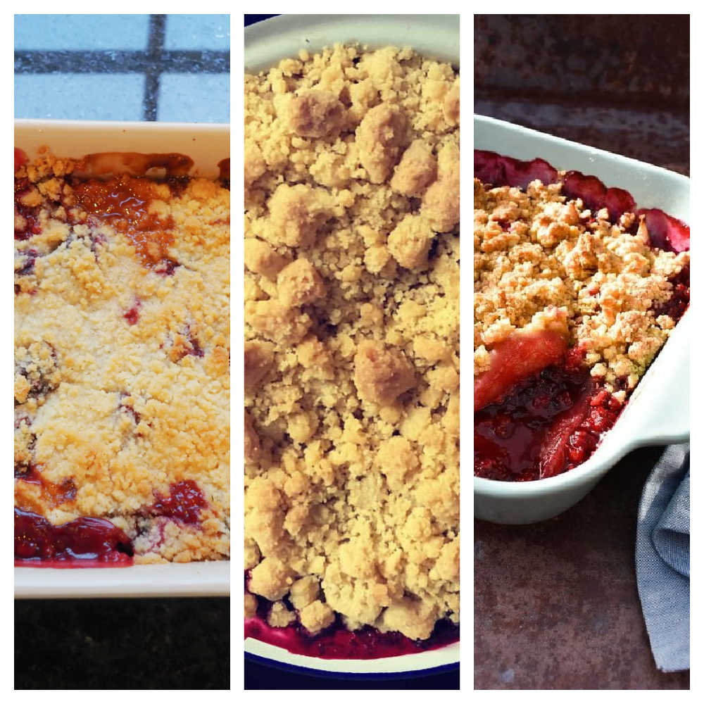 What To Do With Frozen Blackberries - Blackberry Crumble