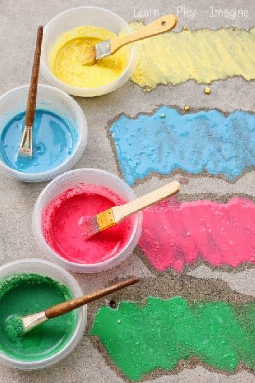 Sidewalk painting