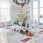 Scandinavian Style Christmas Table Setting