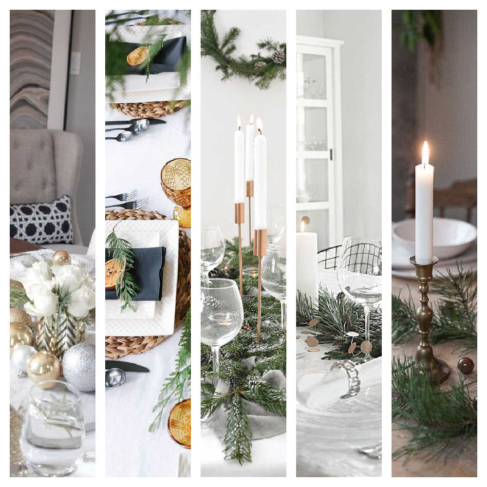 Christmas Table Setting Ideas