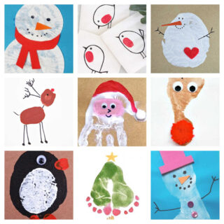 Homemade Christmas Cards Kids Can Make