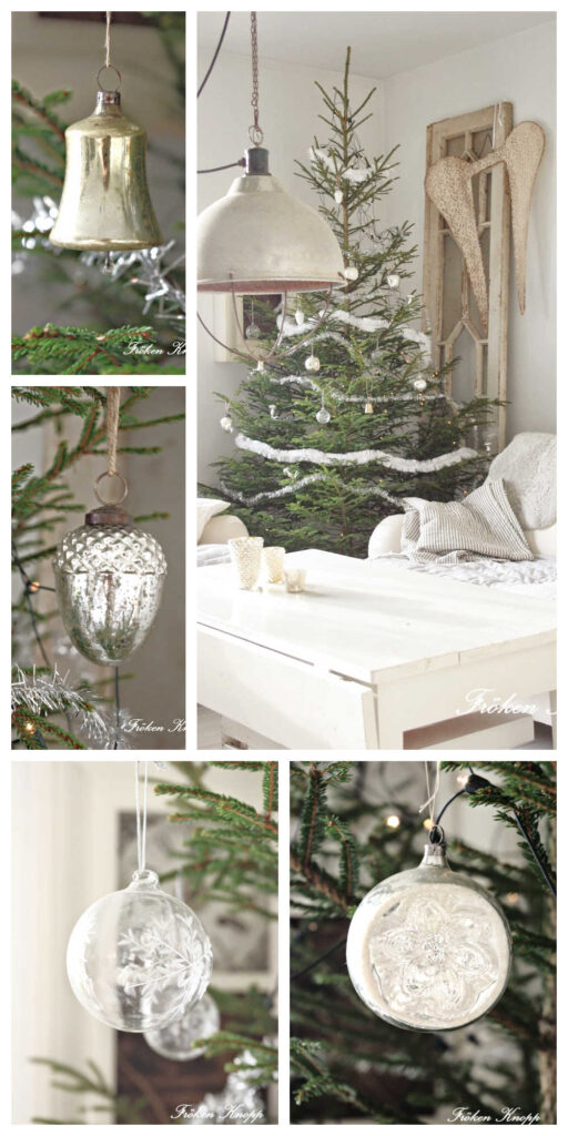Minimalist Christmas Tree Decorations Scandinavian Style