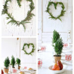 Simple Scandinavian Minimalist Christmas Wreath