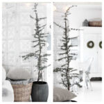 Slim Christmas Tree Decoration Ideas