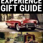 Collage of experience gifts
