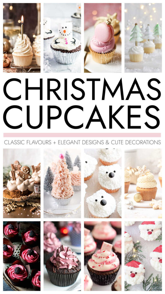 Christmas Cupcake Flavours Designs And Decorations
