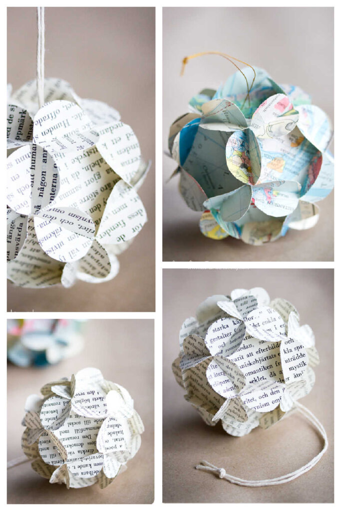 DIY Christmas Decoration From Paper