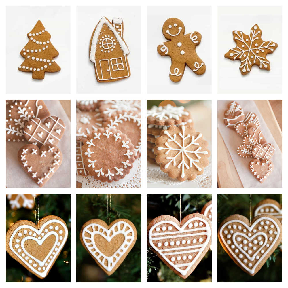 Decorating Gingerbread Cookies