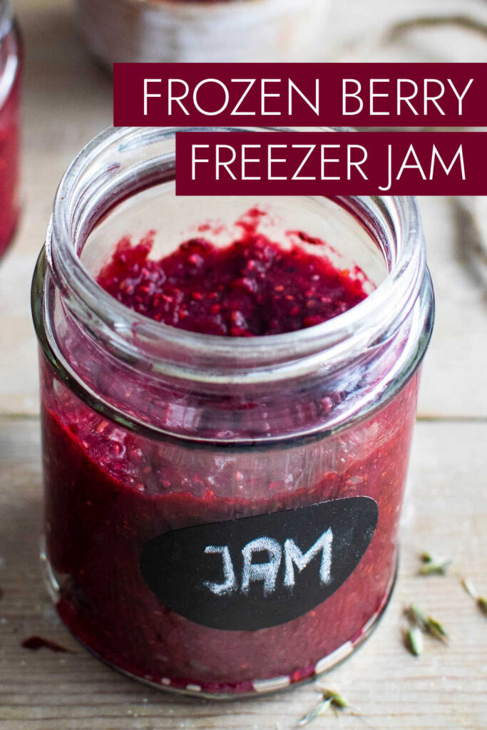 Homemade Christmas Preserves Recipes - Frozen Berry Freezer Jam