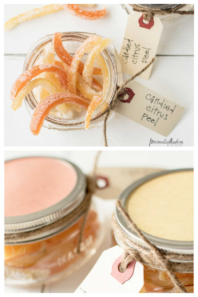 Homemade Christmas Preserve Gifts - Candied Peel