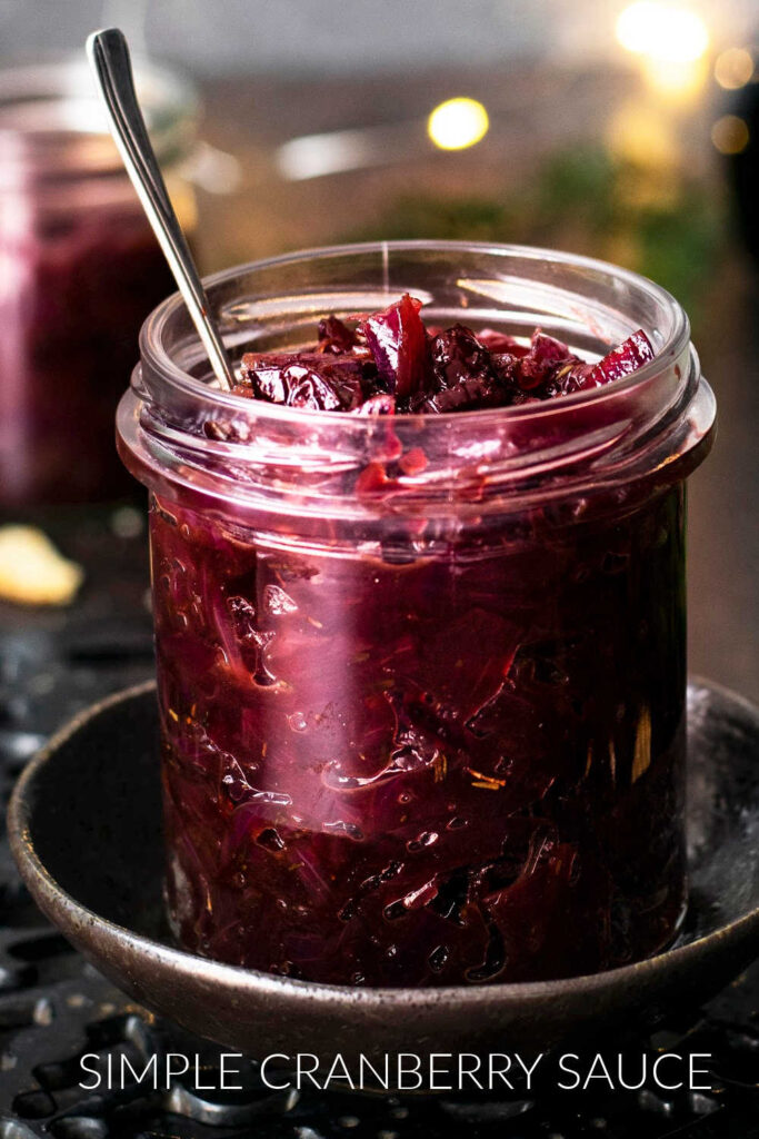 Simple Cranberry Sauce Recipe