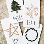 Simple Handmade Christmas Gift Tags