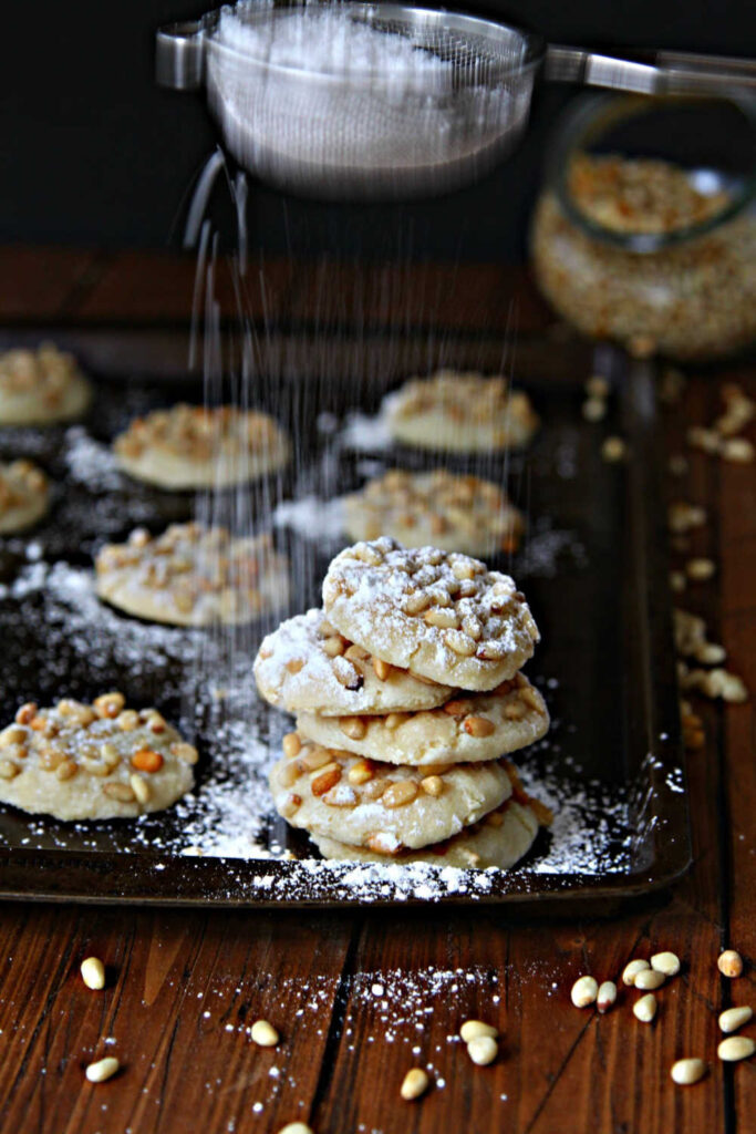 Traditional Italian Pignoli Christmas Cookies