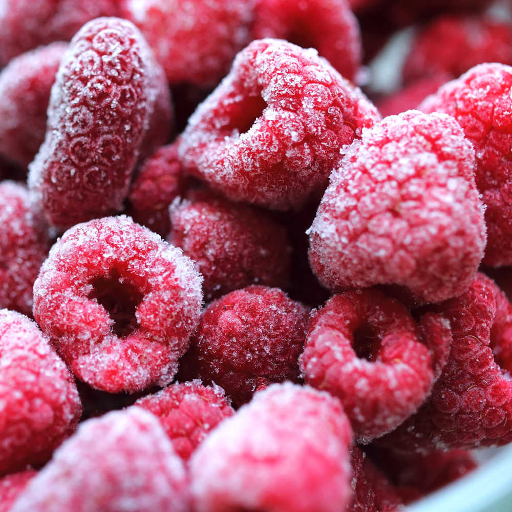 Healthy Anti Nausea Pregnancy Snacks - Frozen Berries