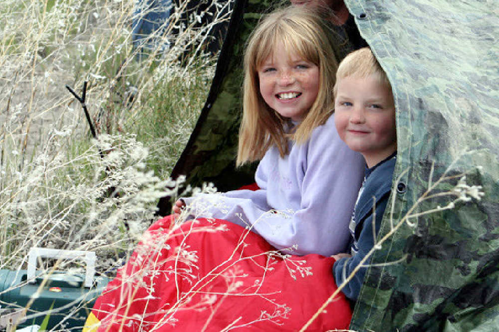 Fun Outdoor Activities For Kids - Camping In Backyard